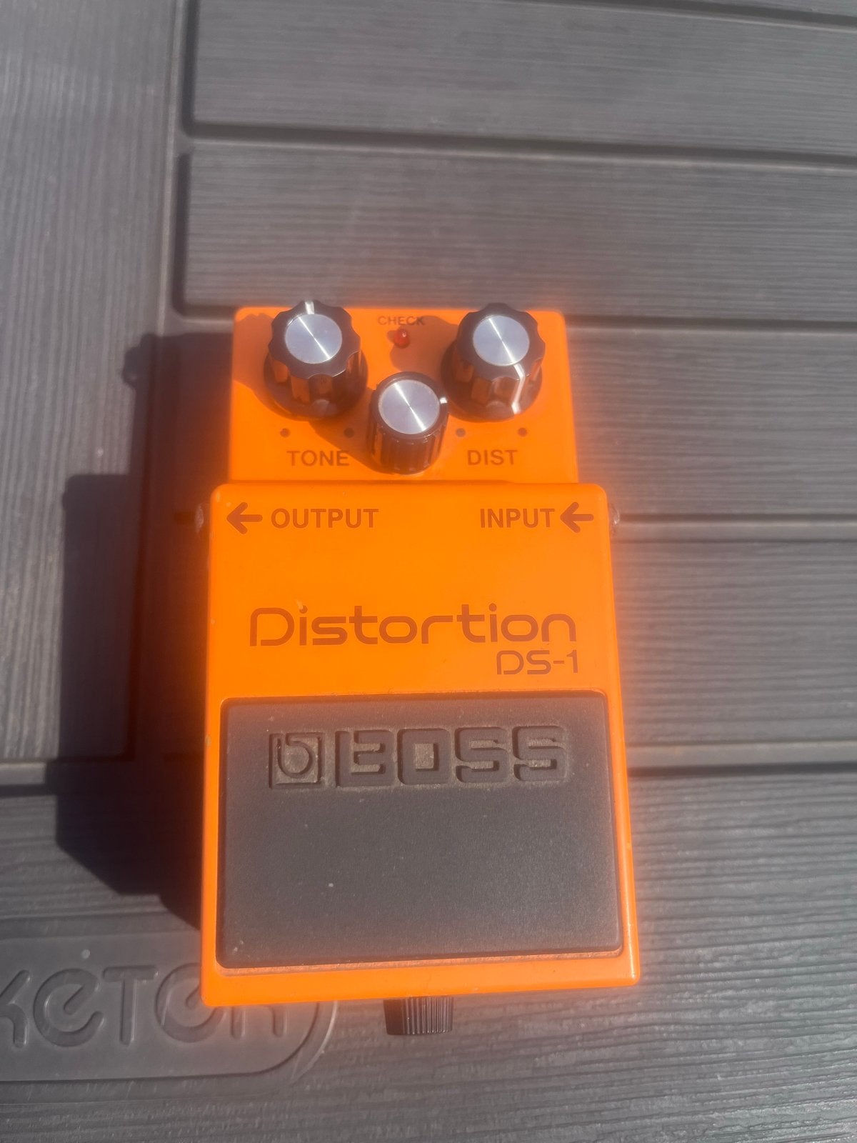 Boss DS-1 Distortion, Muziek en Instrumenten, Effecten, Ophalen of Verzenden, Gebruikt, Distortion, Overdrive of Fuzz
