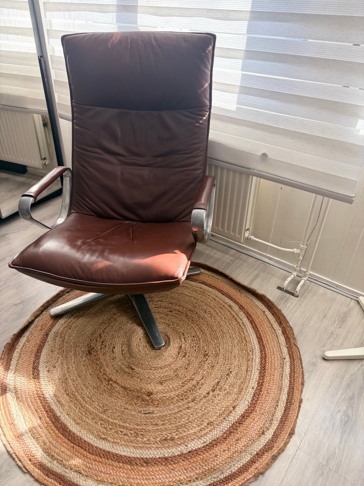 Conform fauteuil, Ophalen, Gebruikt, Leer