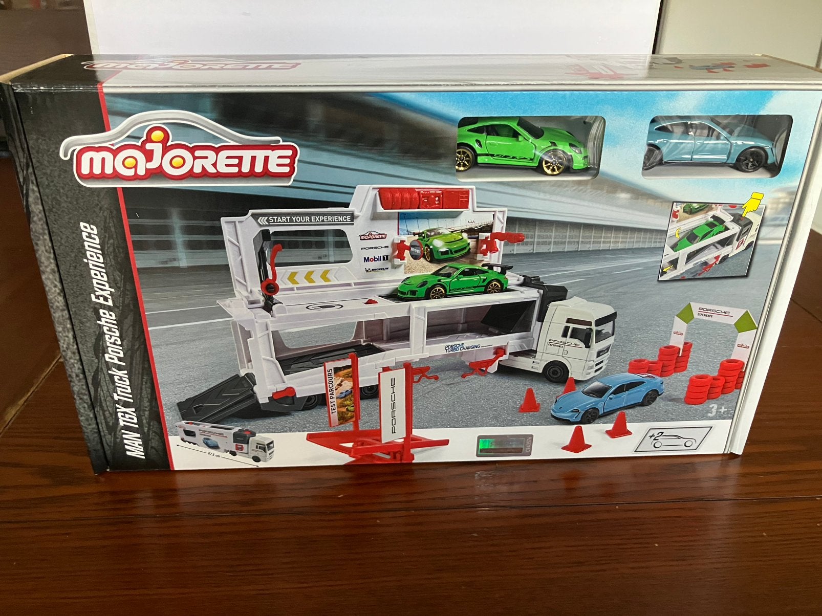 Majorette MAN TGX Truck Porsche Experience, Ophalen of Verzenden, Nieuw