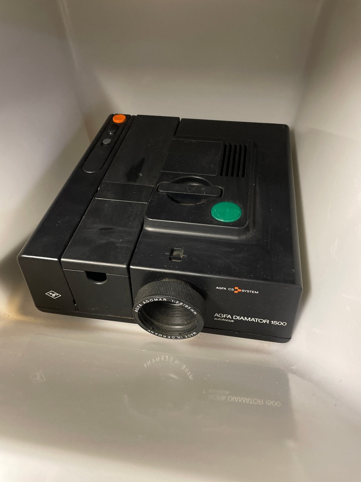 Agfa Diamator 1500 diaprojector - Vintage, Ophalen of Verzenden, Gebruikt