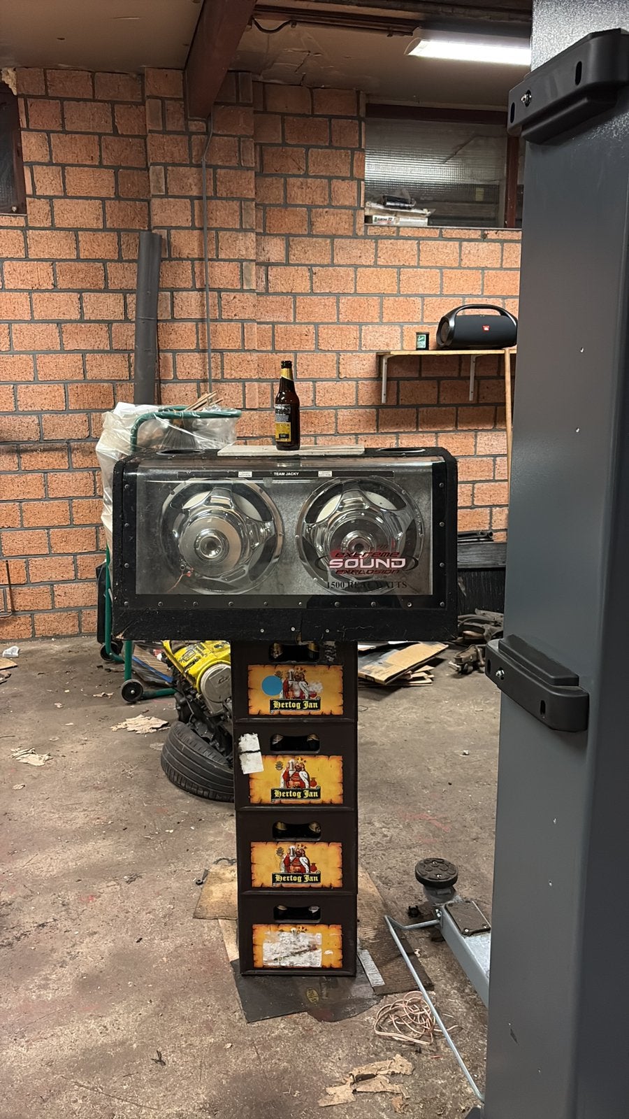 1500 watt subwoofer, Auto diversen, Autospeakers, Ophalen, Gebruikt
