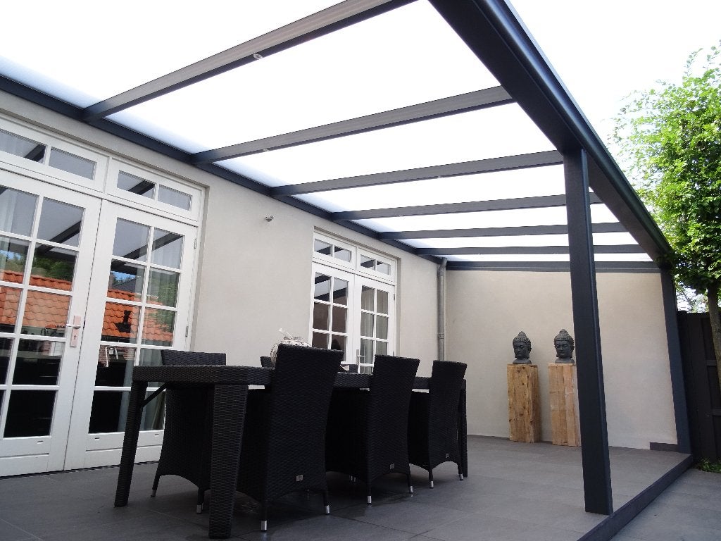 Aluminium veranda inclusief montage – Scherpe prijs!, Tuin en Terras, Ophalen of Verzenden, Nieuw, Veranda