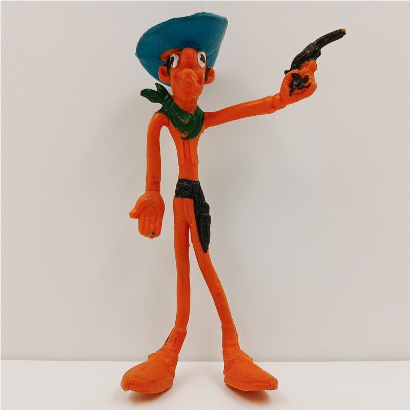 Cowboy Bendy Jaren 50 Speelgoed, Antiek en Kunst, Antiek | Speelgoed, Ophalen of Verzenden