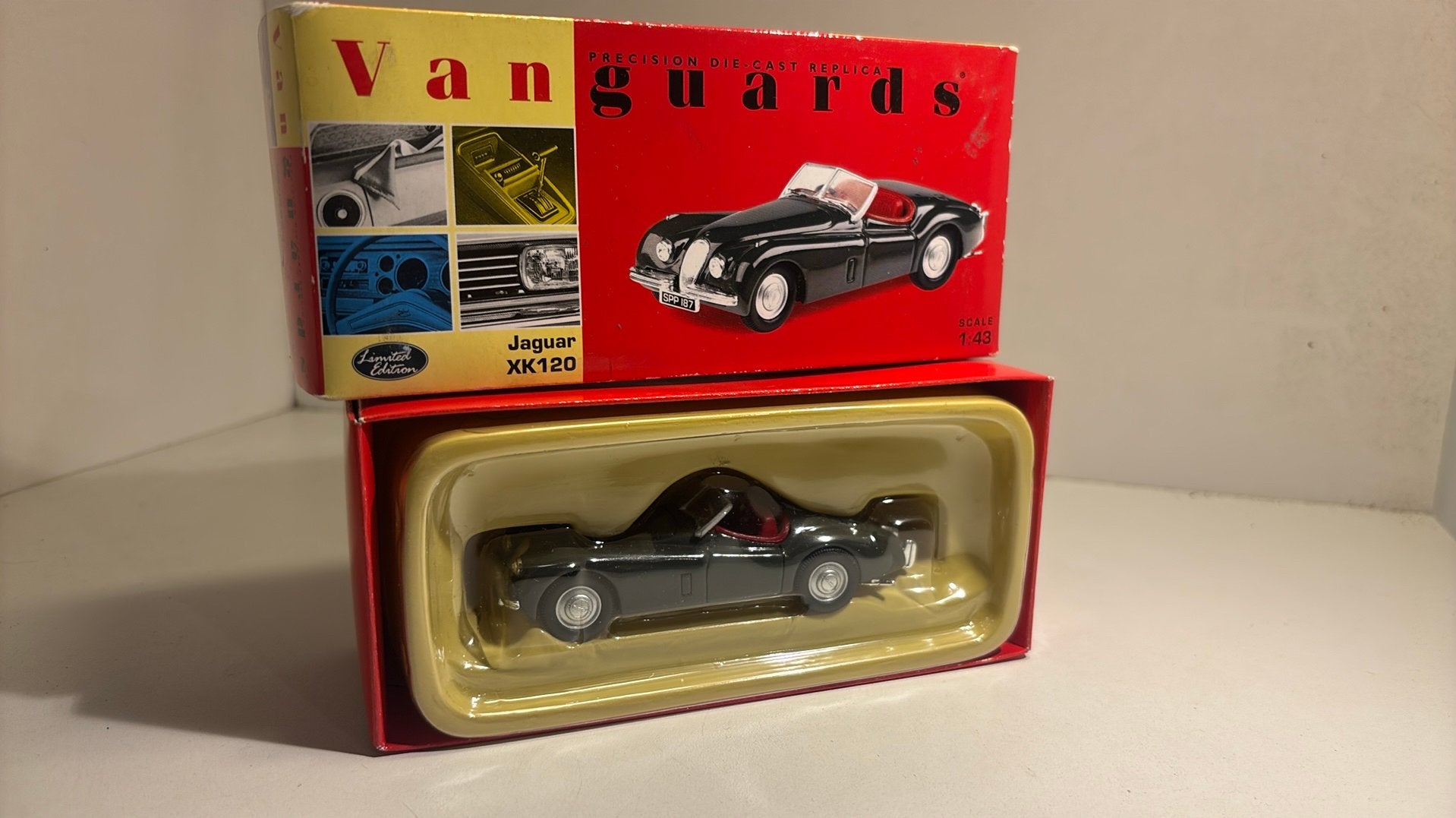 Jaguar xk120 vanguards 1.43, Overige merken, Auto, Ophalen of Verzenden, A