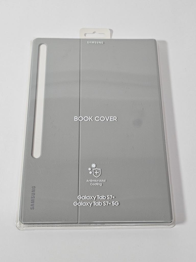 Samsung - Book Cover - Galaxy Tab S7+ - Grijs, Ophalen of Verzenden, Zo goed als nieuw, Samsung, Samsung Electronics Benelux B.V.