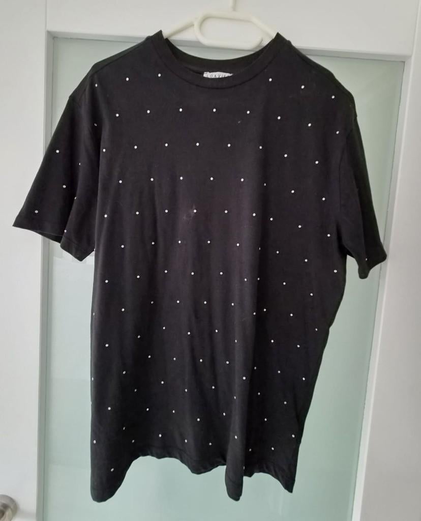 Nieuw zwart shirt met strass steentjes van Loavies maat M, Maat 38/40 (M), Zwart, Nieuw, Ophalen of Verzenden