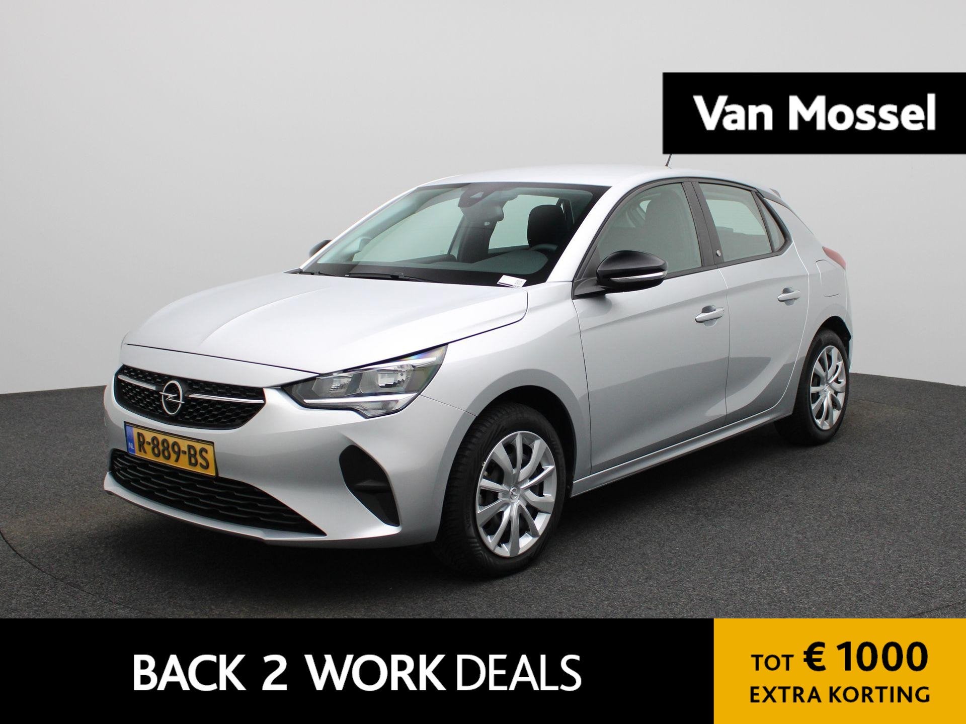 Opel Corsa-e Edition 50 kWh, Auto's, 12 maanden, Gebruikt, Zwart, Origineel Nederlands