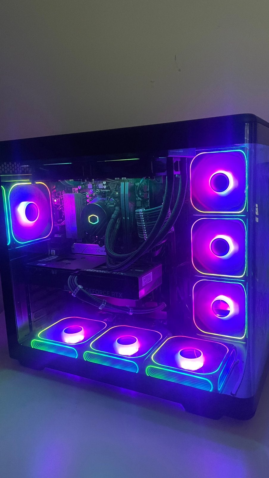 Gaming pc, Computers en Software, Desktop Pc's, Zo goed als nieuw, 4 Ghz of meer, SSD, Met videokaart, Gaming, Ophalen