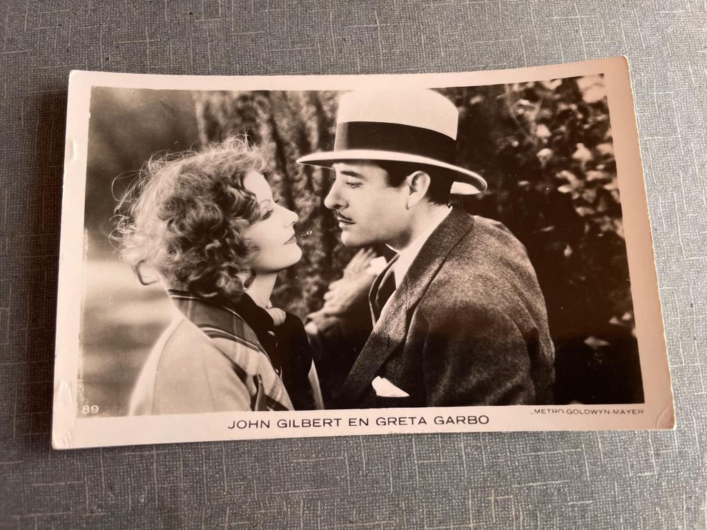 ansichtkaart / kaart van Greta Garbo en John Gilbert., Verzamelen, Verzenden, 1920 tot 1940, Sterren en Beroemdheden