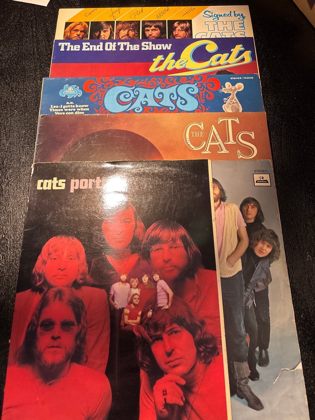 The Cats LP collectie: 5 albums samen voor  €10, LP, Gebruikt, Pop, Ophalen of Verzenden