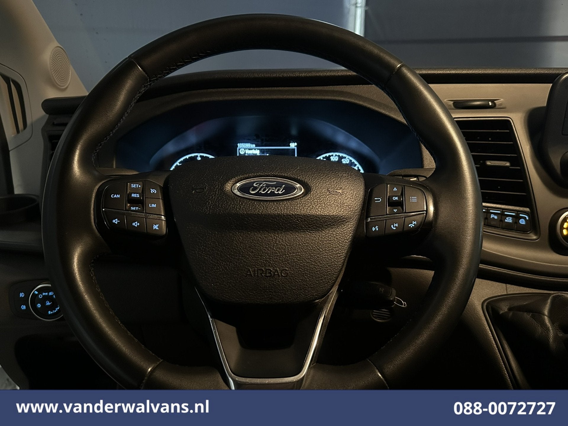 Ford Transit 2.0 TDCI L4H3 Euro6 Airco | Cruisecontrol | Ver, Auto's, 4 cilinders, Wit, 10 km/l, Bedrijf