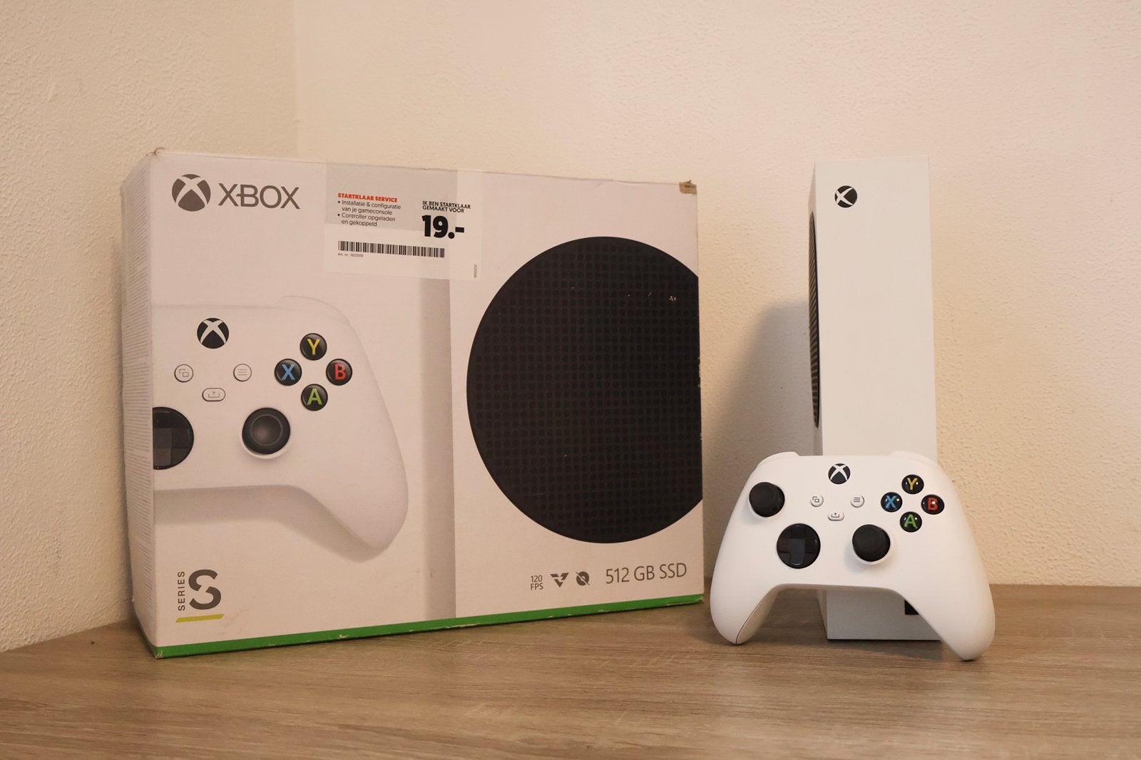 Xbox Series S 512GB SSD + 1 Controller + 8 Spellen, Spelcomputers en Games, Ophalen of Verzenden, Zo goed als nieuw, Xbox Series S