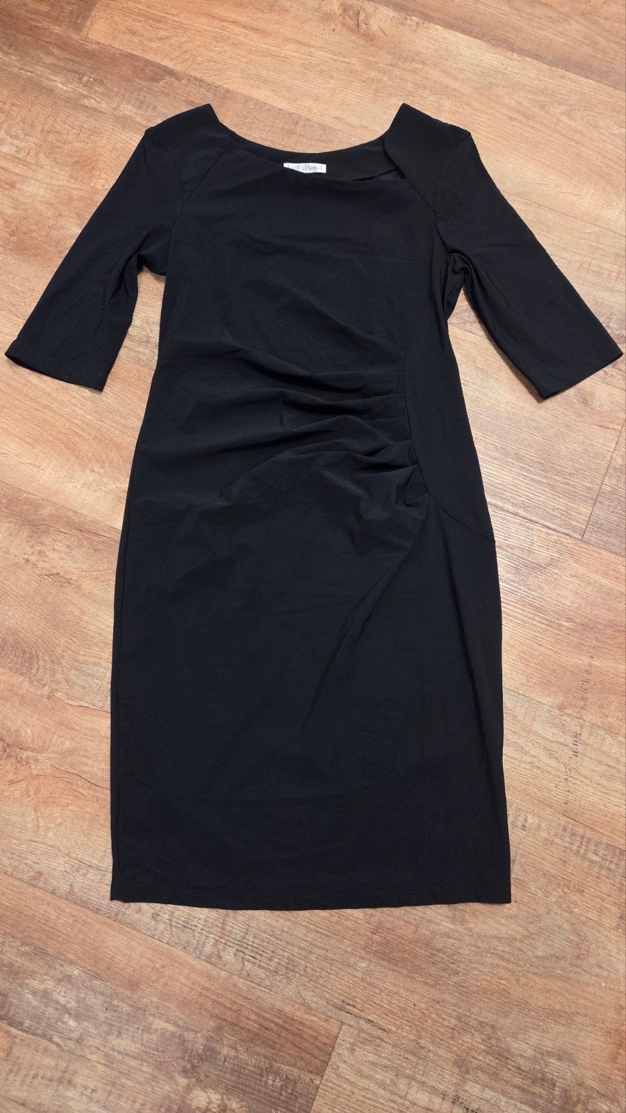 Jane Lushka Zwarte Jurk Maat M, Kleding | Dames, Maat 38/40 (M), Zwart, Ophalen of Verzenden, Zo goed als nieuw
