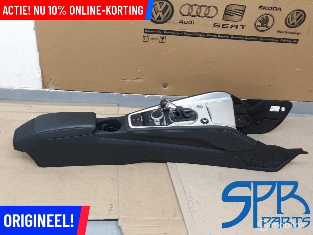 TT 8S S-TRONIC Middenconsole ARMLEUNING leder NAVIGATIE BEDI