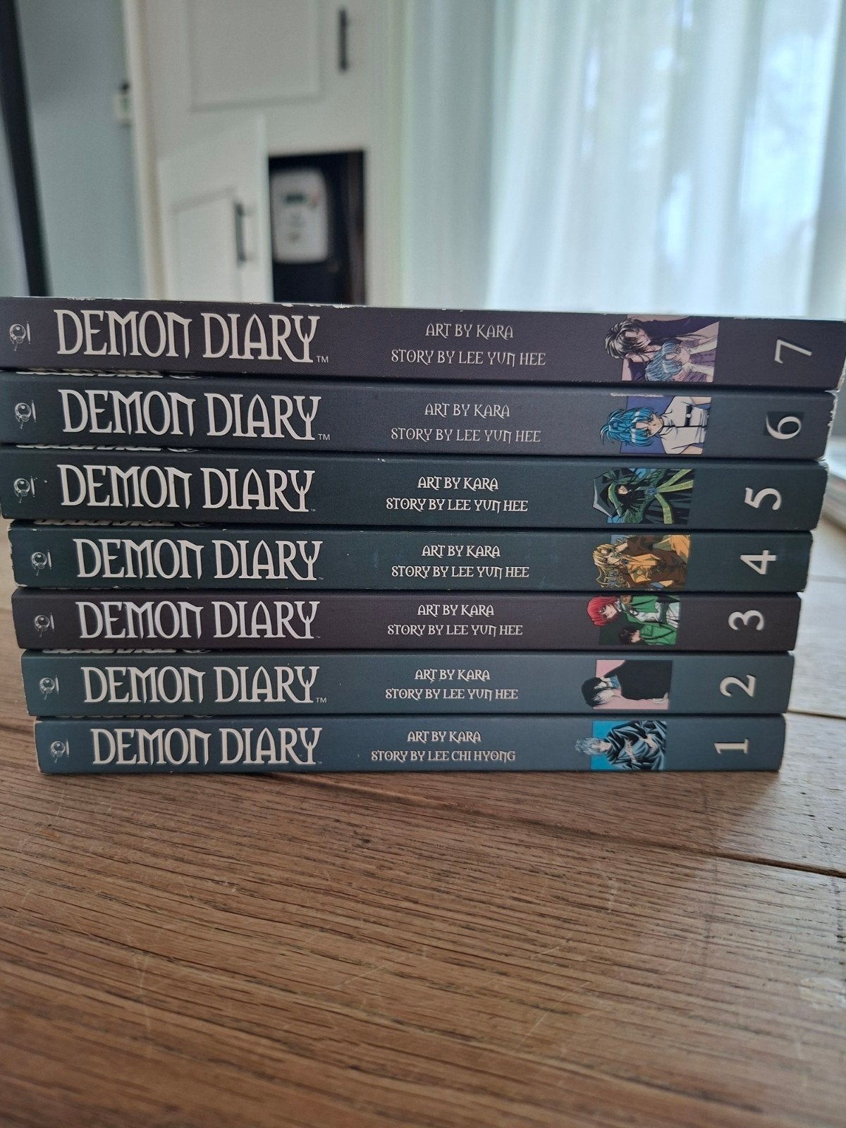 Demon Diary 1 t/m 7 manga tokyopop ( Engelstalig), Boeken, Complete serie of reeks, Ophalen of Verzenden, Gelezen, Japan (Manga)
