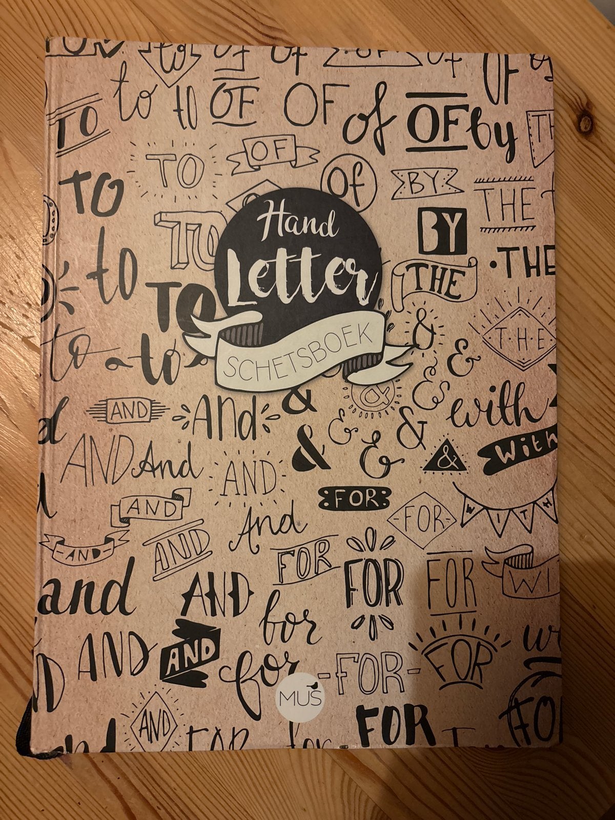 Hand Letter Schetsboek - Nieuwstaat, Ophalen of Verzenden, Zo goed als nieuw, Papier, Schets- of Tekenboek