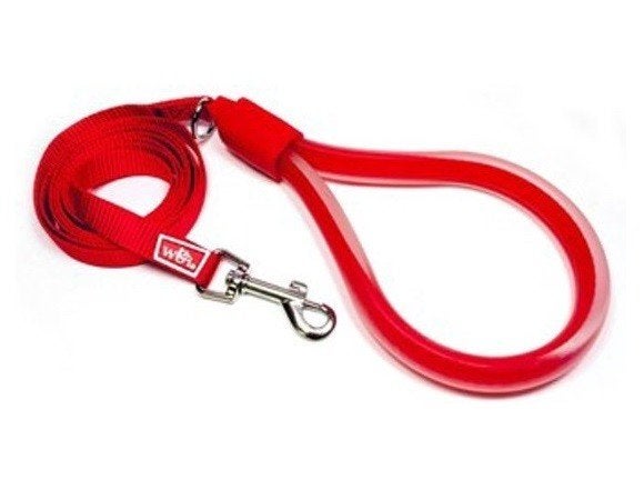 WIGZI Gel Leash Hondenriem / Looplijn Rood 180 cm -40% OFF!, Dieren en Toebehoren, Ophalen of Verzenden, Nieuw, Hondenriem