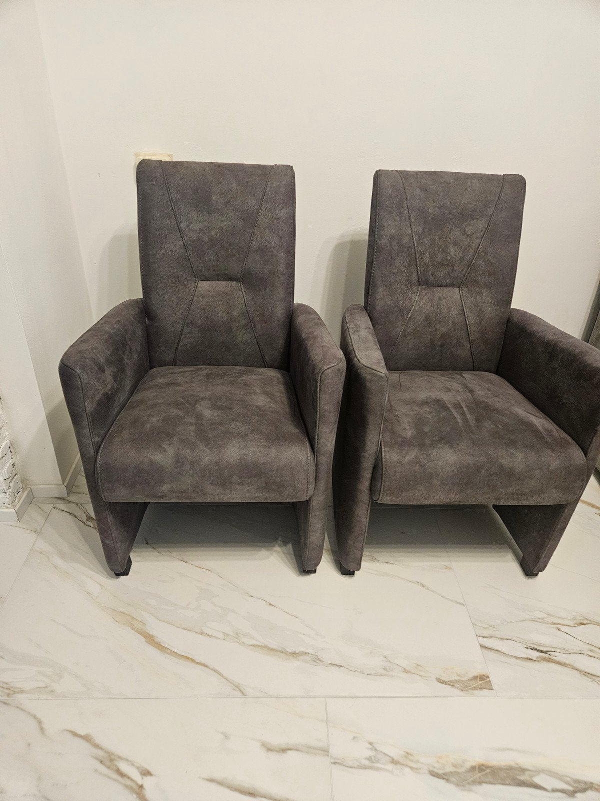 Fauteuil, Ophalen, Gebruikt, Grijs, Eén