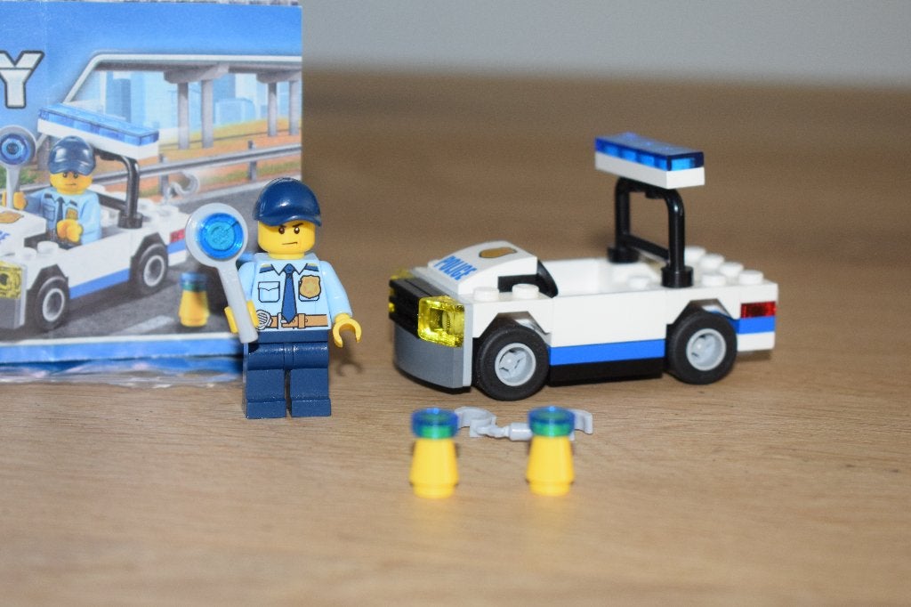 LEGO City politiewagen 30352 COMPLEET, Lego, Ophalen of Verzenden, Complete set, City