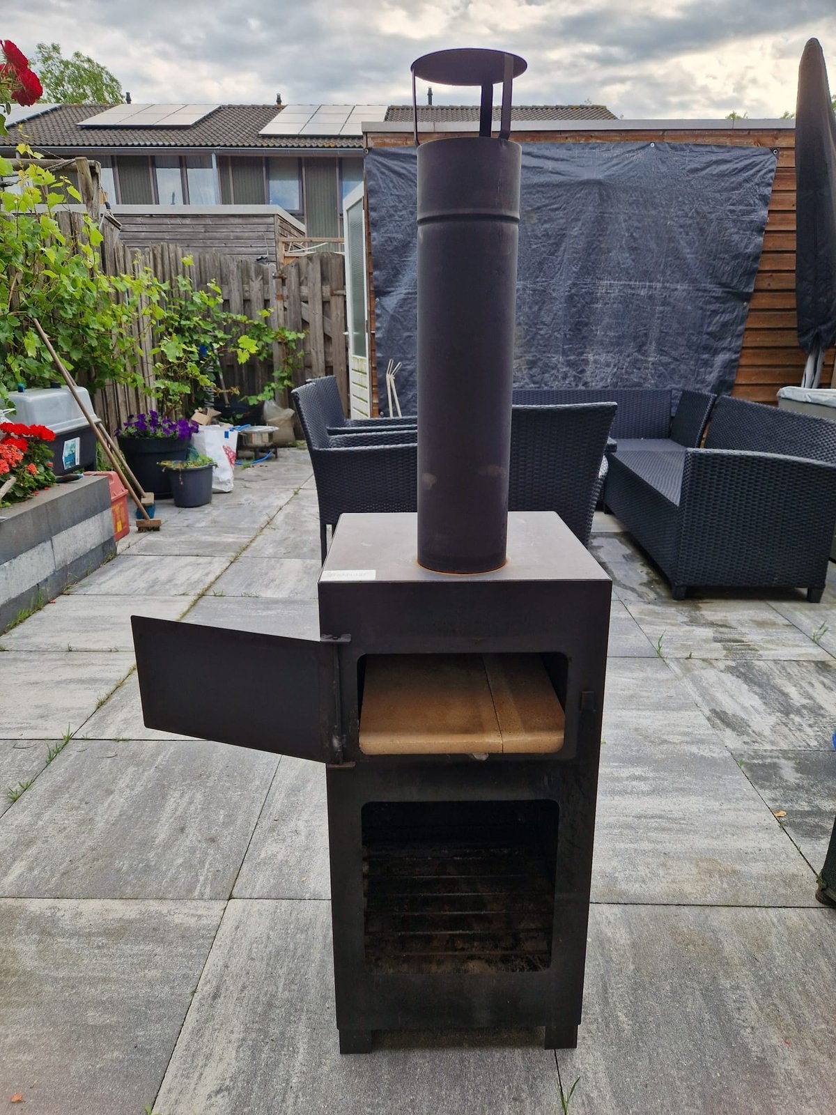 Pizza oven - 1 keer gebruikt, Ophalen, Zo goed als nieuw