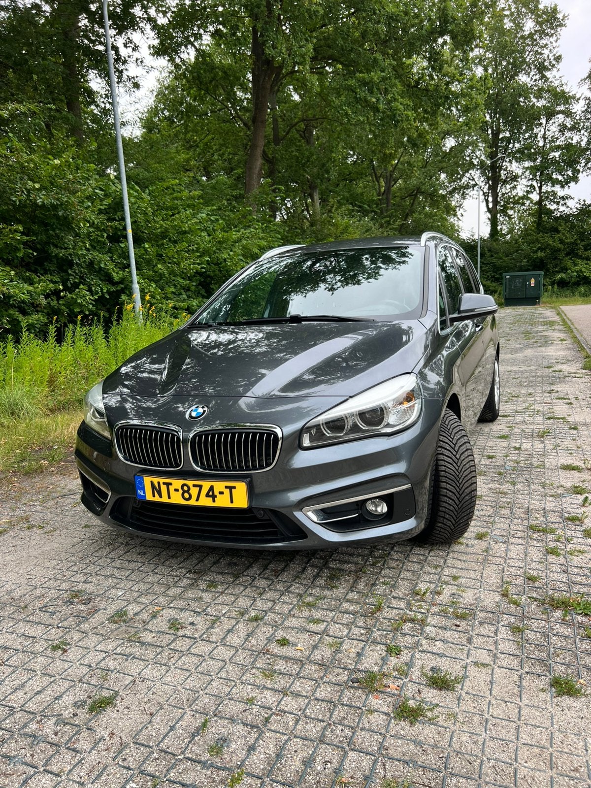 BMW 2-Serie Gran Tourer 2.0 218D AUT 2017 Grijs, 1995 cc, Euro 6, 4 cilinders, 2-Serie Gran Tourer
