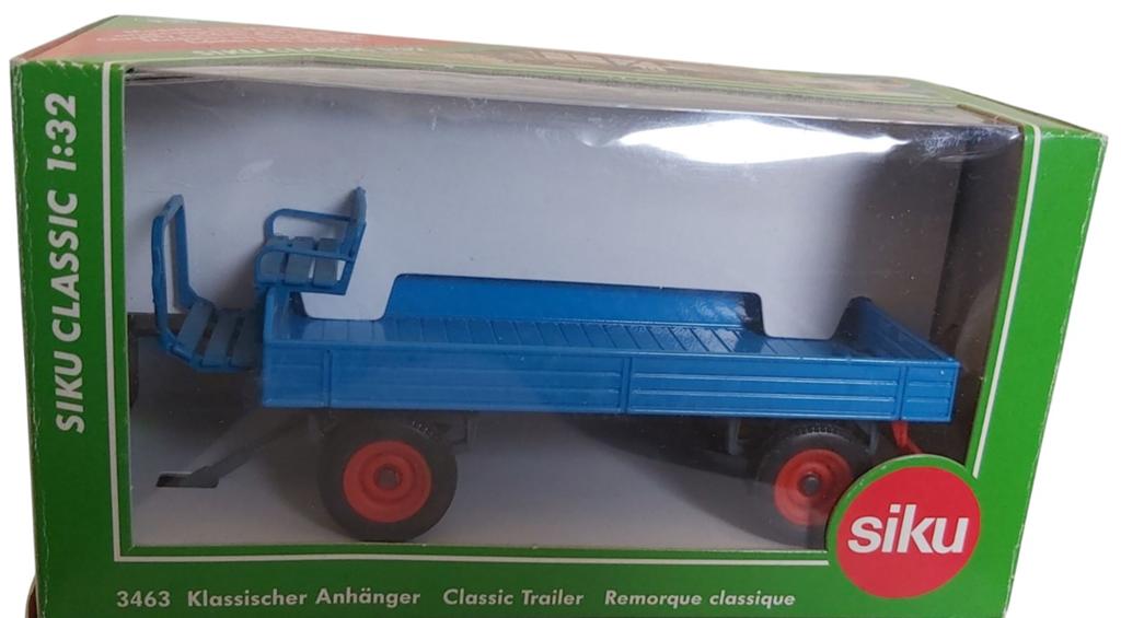 Siku 3463 Classic Landbouwwagen 1:32 - Licht Blauw Nieuw, Ophalen of Verzenden, Nieuw, Tractor of Landbouw, SIKU