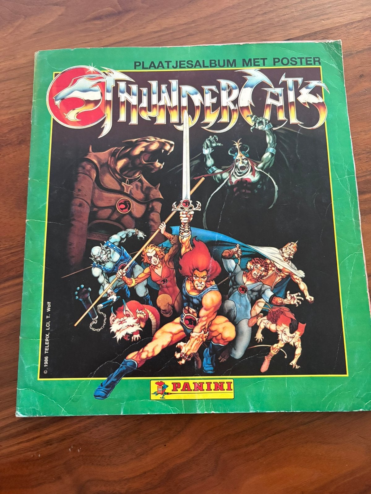 ThunderCats plaatjesalbum van Panini uit 1986., Ophalen, Gelezen