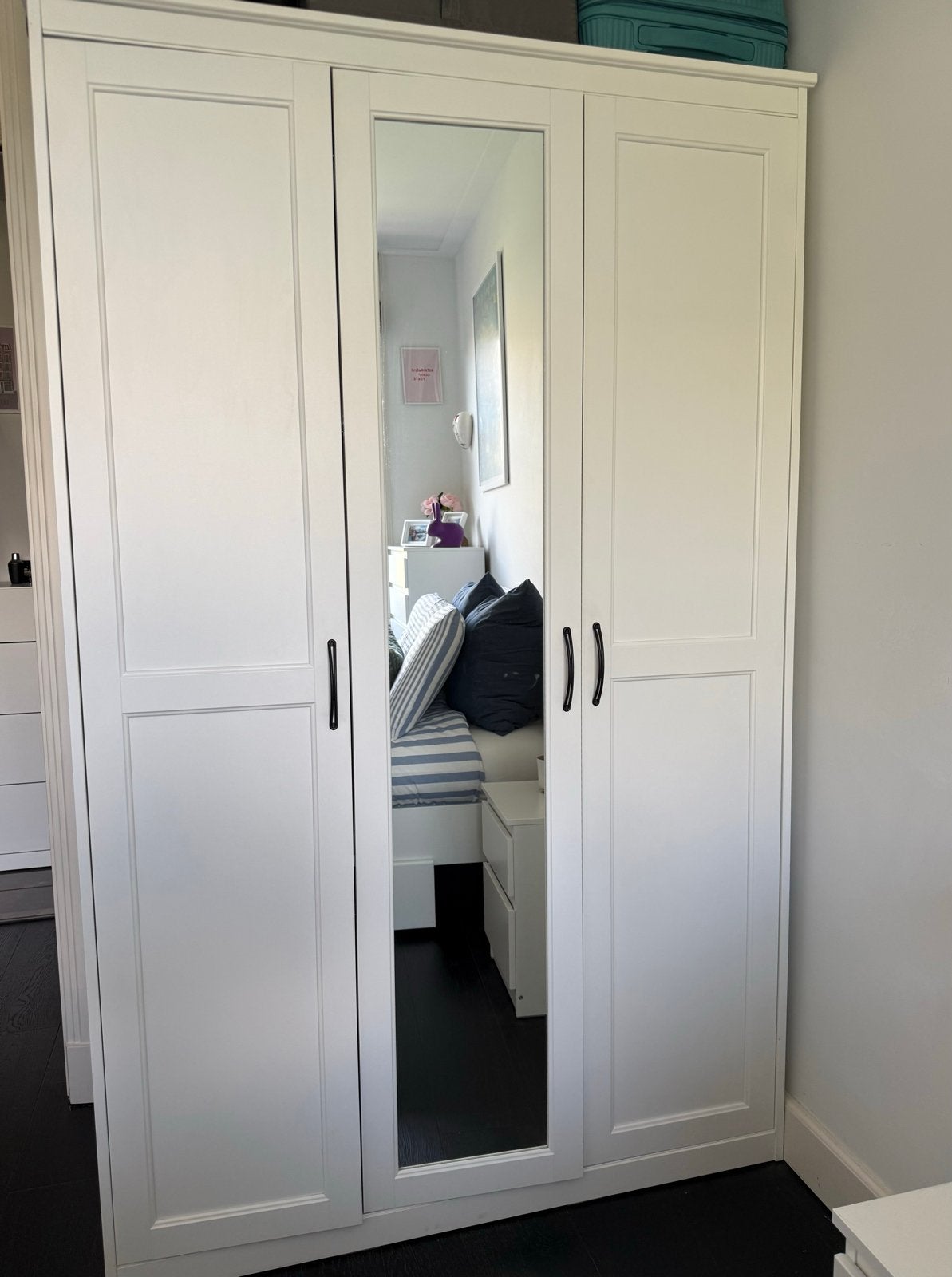Wardrobe (IKEA SONGESAND) - good condition, Ophalen, 100 tot 150 cm, Zo goed als nieuw, 150 tot 200 cm