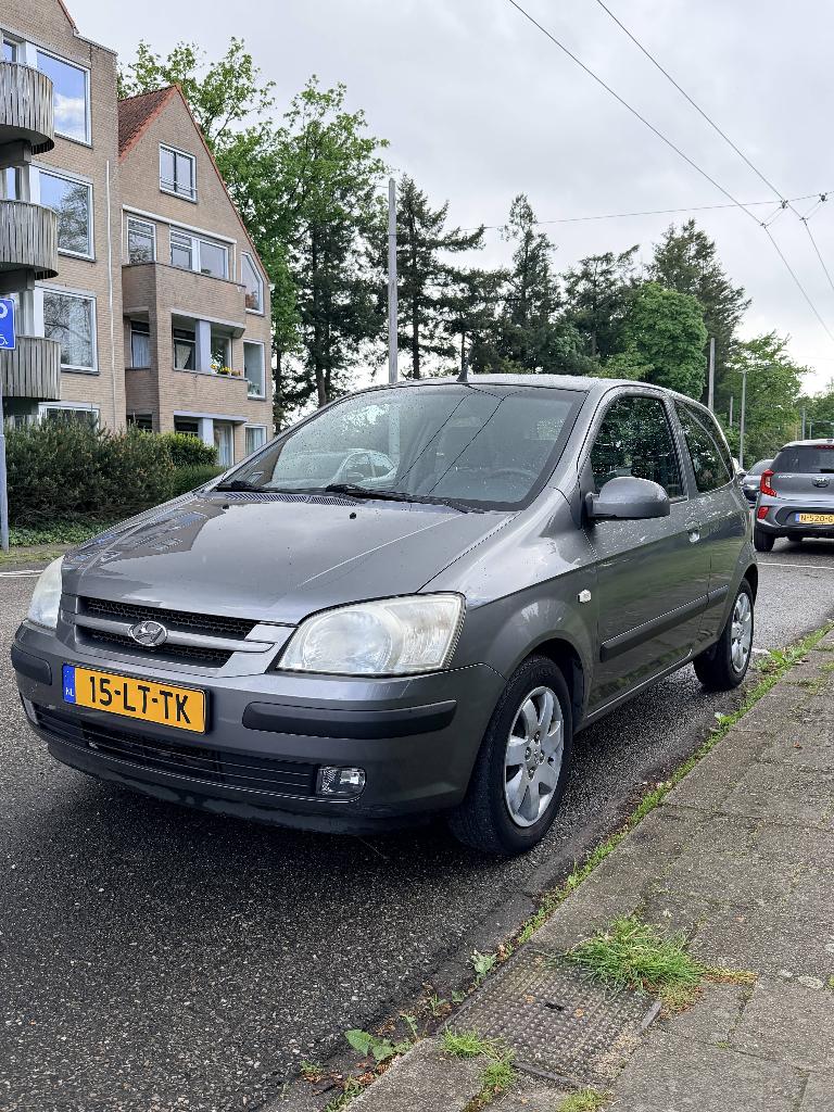 Hyundai Getz 1.3GLS AUT 2003 Grijs, 3drs, 40 €/maand, 4 cilinders, 1006 kg, Grijs