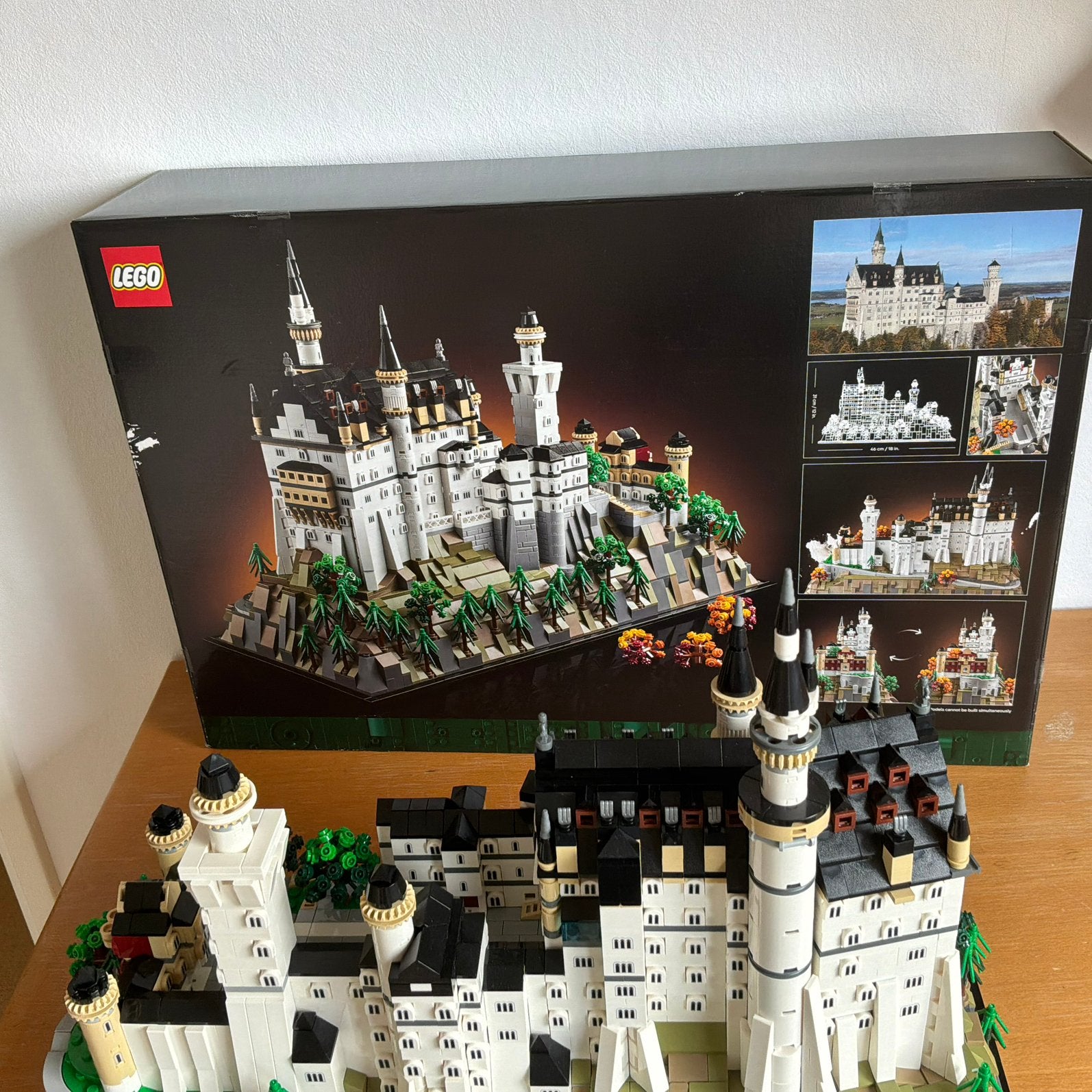LEGO-NEUSCHWANSTEIN KASTEEL, Lego, Ophalen of Verzenden, Zo goed als nieuw, Castle