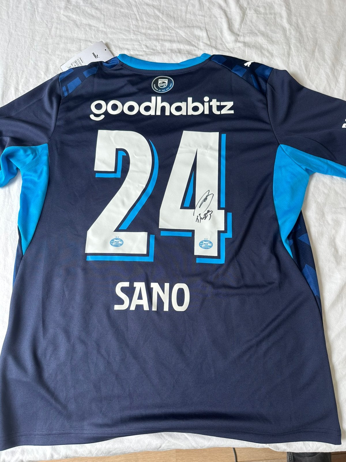 Kodai Sano gesigneerd psv shirt met signeer bewijs, Sport en Fitness, Voetbal, Maat M, Ophalen of Verzenden, Nieuw, Shirt