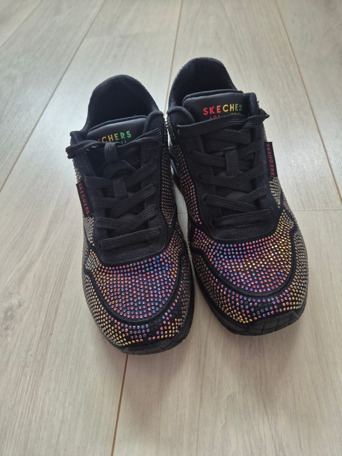 Skechers D'Lites 4.0 - Sparkling sneakers maat 36.5, Ophalen of Verzenden, Gebruikt, Meisje