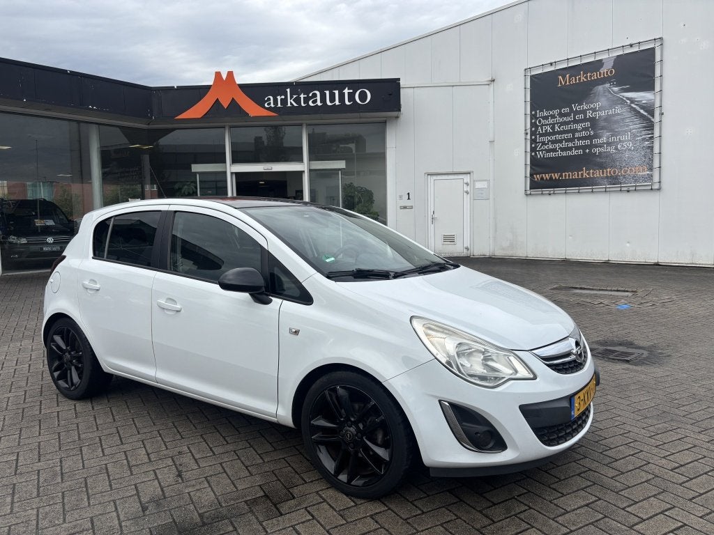 Opel Corsa 1.2-16V Anniversary Edition Airco Cruise, Euro 5, Gebruikt, 4 cilinders, 1229 cc