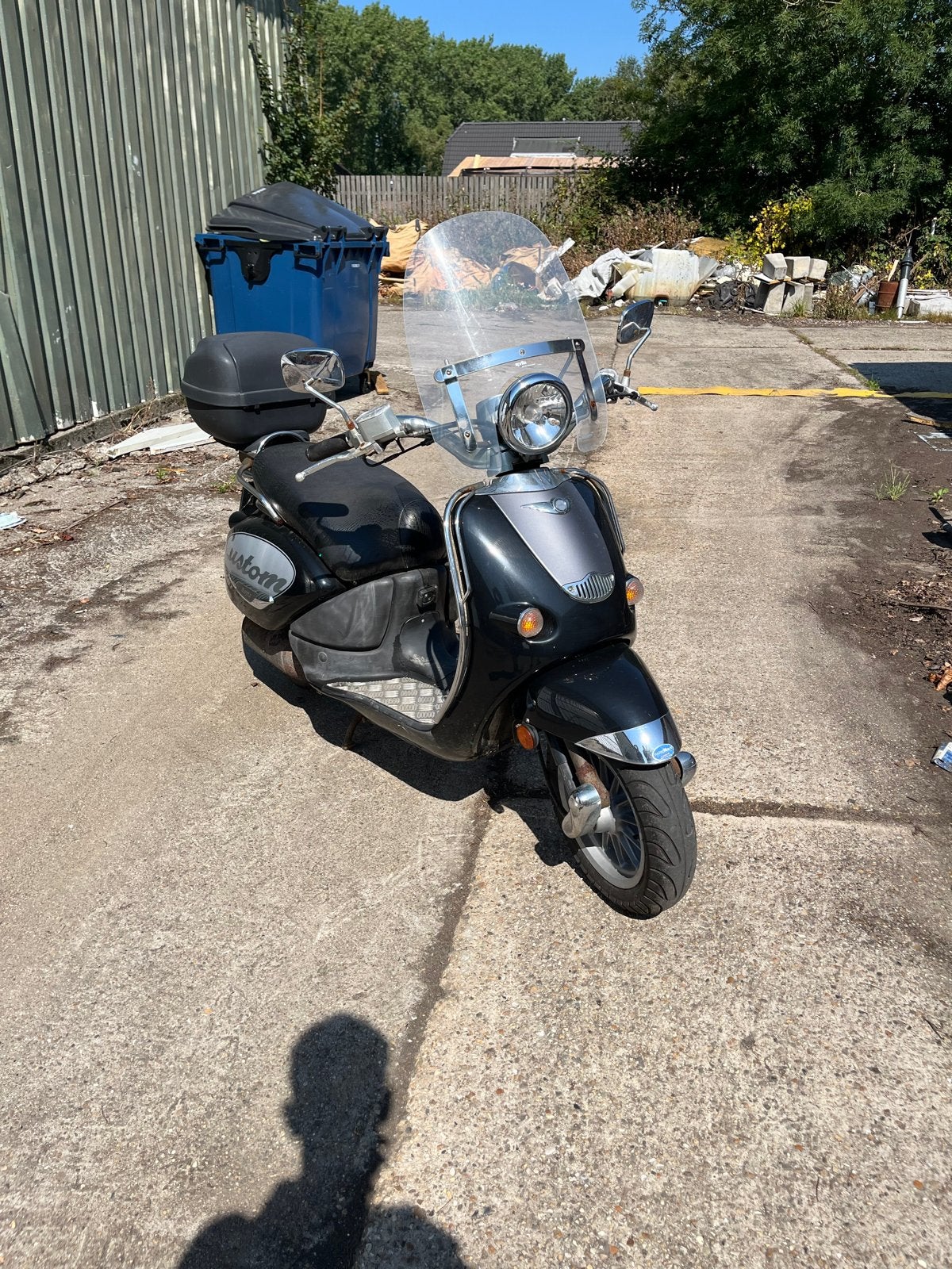 Aprilia Mojito Custom, Fietsen en Brommers, Ophalen, Tweetakt, Gebruikt, Maximaal 45 km/u