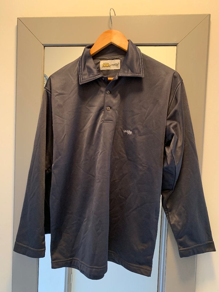 Cavello long sleeve polo shirt - mt 50 (IT), Cavello, Grijs, Gedragen, Verzenden