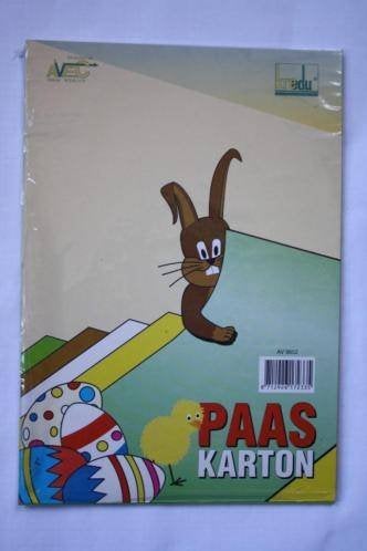6 pakjes Kredu Paas karton assorti, Ophalen of Verzenden, Nieuw, Overige thema's, Knipvel