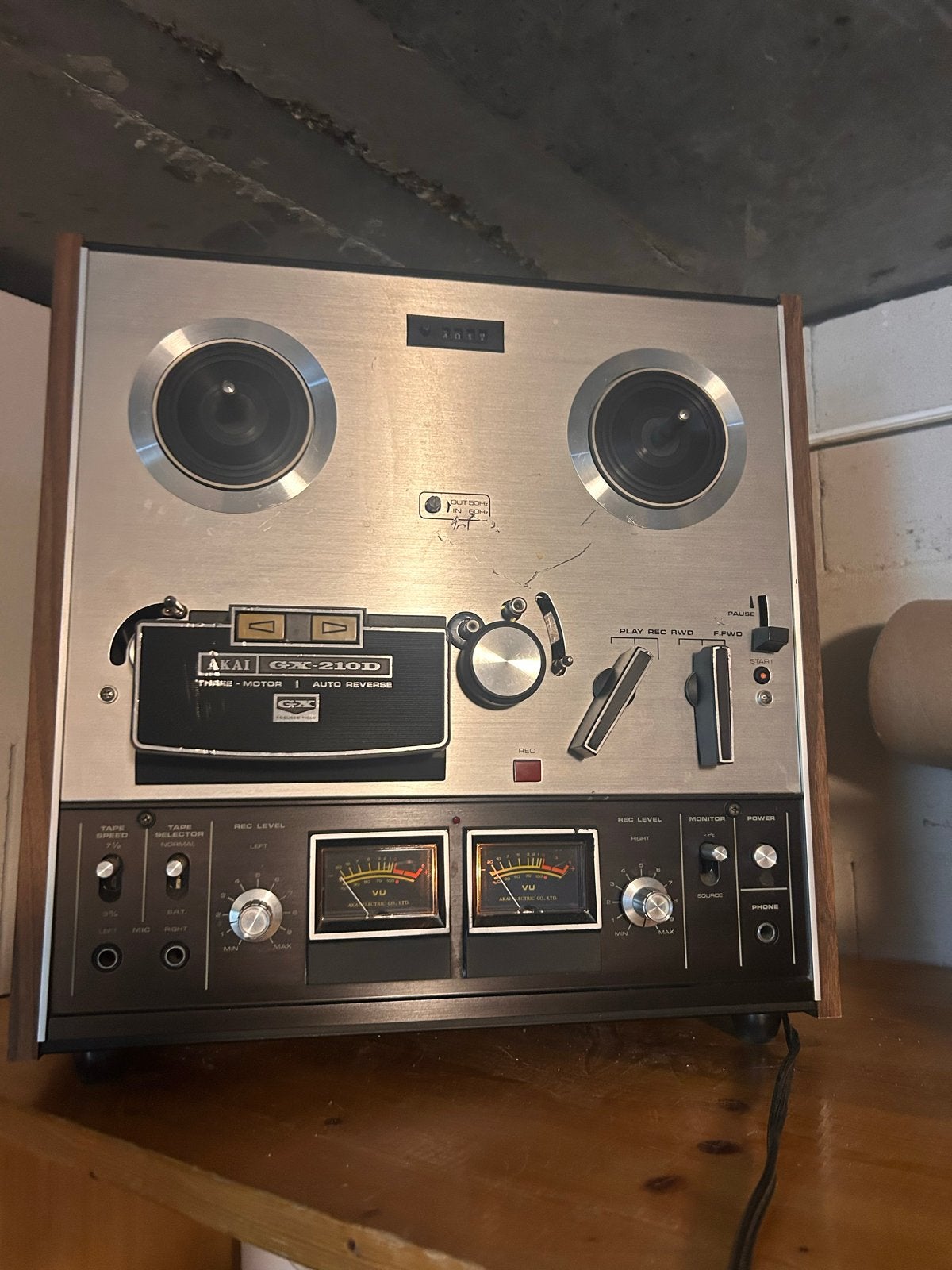 Akai GX-210D Bandrecorder - Vintage Audio, Ophalen of Verzenden, Bandrecorder