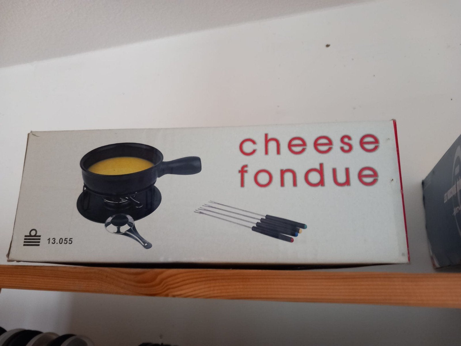 Kaasfondue, Ophalen, Brander, Fondueset