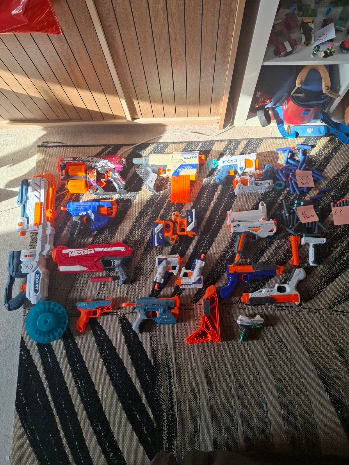 Nerfs en X shots ALEEN OPHALEN!, Een of twee spelers, Ophalen, Nieuw, Nerf en X shot