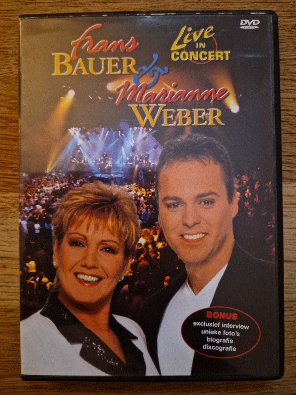 Frans bauer & marianne weber live in concert, Alle leeftijden, Ophalen of Verzenden, Zo goed als nieuw