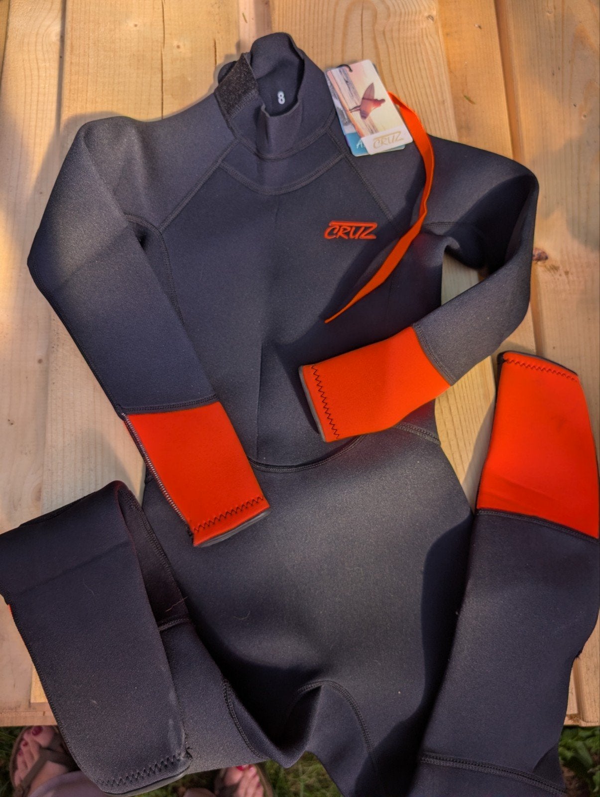 Nieuw Cruz Carissa Jr. Wetsuit - Maat 8/128, Watersport en Boten, Watersportkleding, Wetsuit, Kind, CRUZ, Nieuw