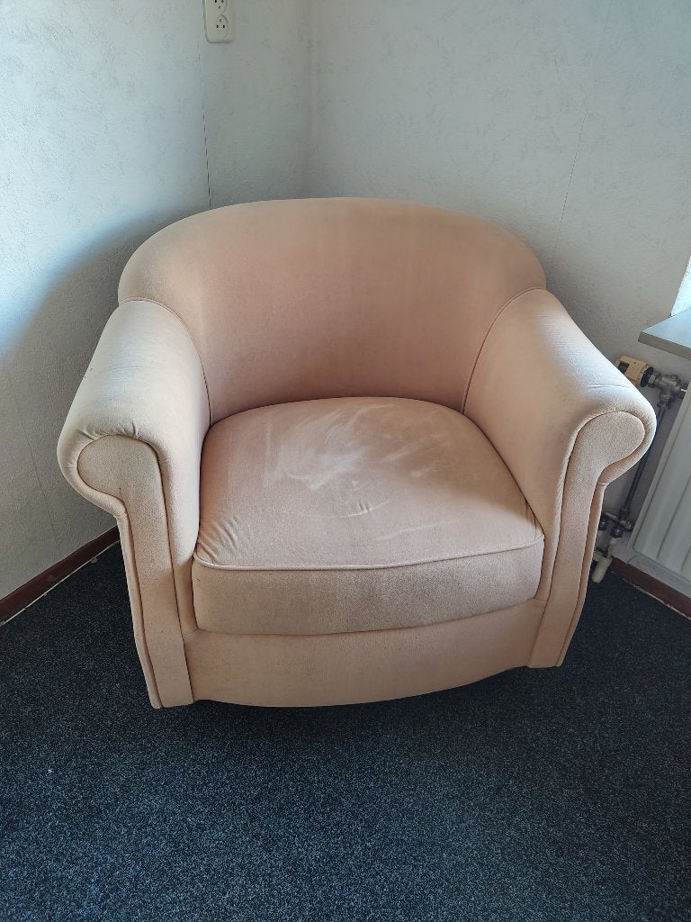 Fauteuil, Ophalen, Gebruikt, Minder dan 75 cm, Stof
