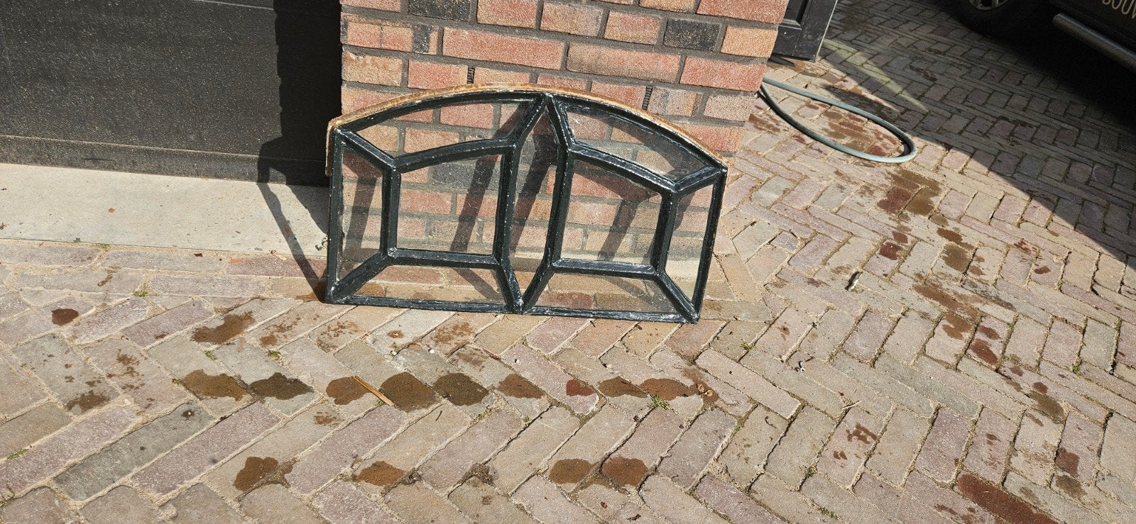 Oud stalraam, Doe-het-zelf en Verbouw, Glas en Ramen, Ophalen, Gebruikt, Minder dan 80 cm, Minder dan 80 cm