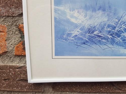Schilderij / prent met duinlandschap, met passepartout en wi, Ophalen of Verzenden, 'T Olde Gre-j, Info@toldegrej.nl, Endepoelstraat 20f Didam