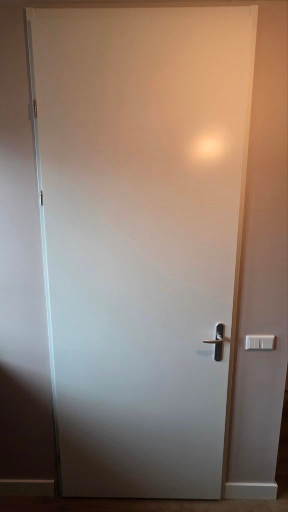Opdek binnendeur, Doe-het-zelf en Verbouw, Deuren en Horren, Ophalen, 80 tot 100 cm, 215 cm of meer, Binnendeur