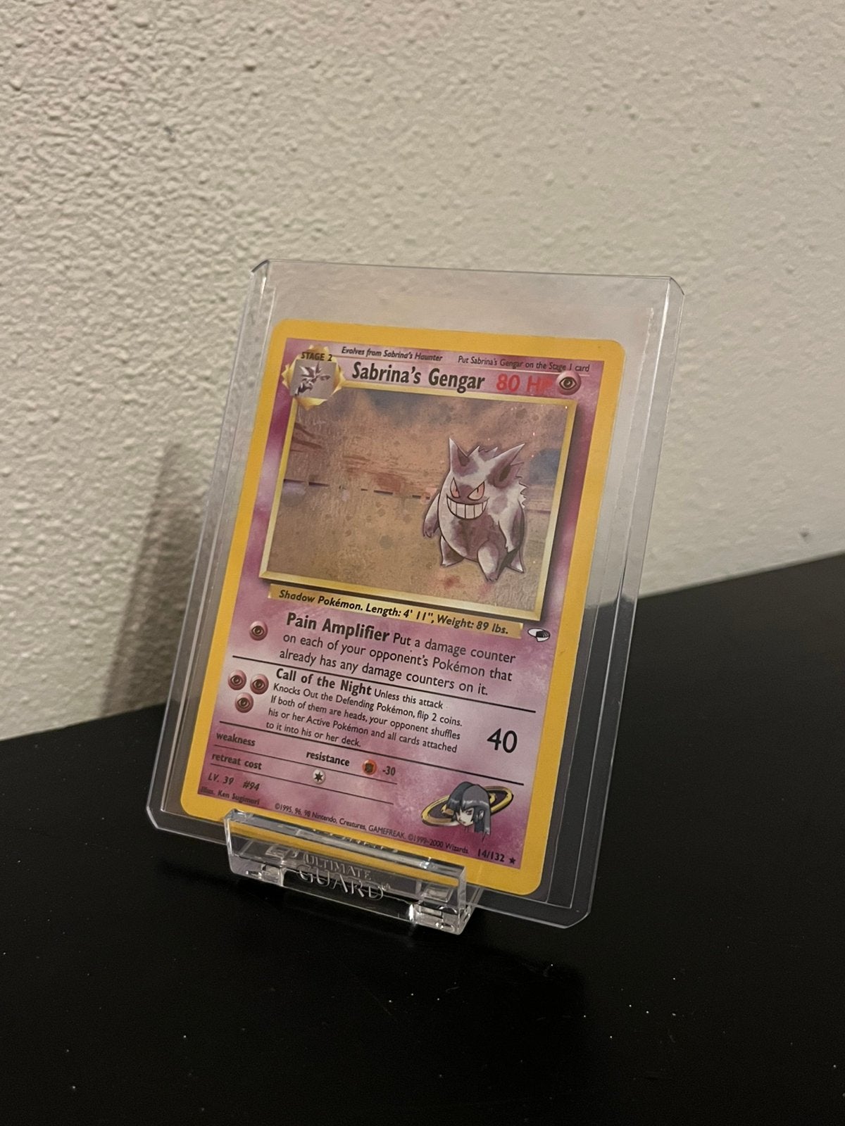 Sabrina’s Gengar (14/132) Pokemon Gym Heroes [Good], Hobby en Vrije tijd, Verzamelkaartspellen | Pokémon, Ophalen of Verzenden