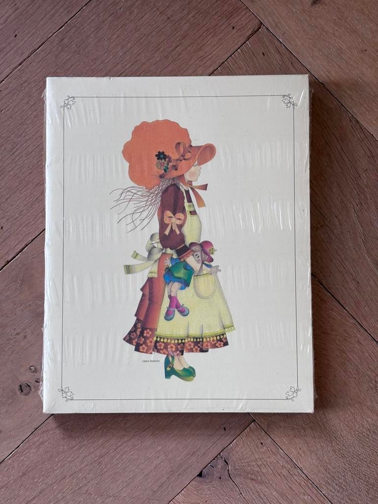 Vintage schriften jaren 70 nieuw in verpakking Holly Hobbie, Ophalen of Verzenden, Zo goed als nieuw