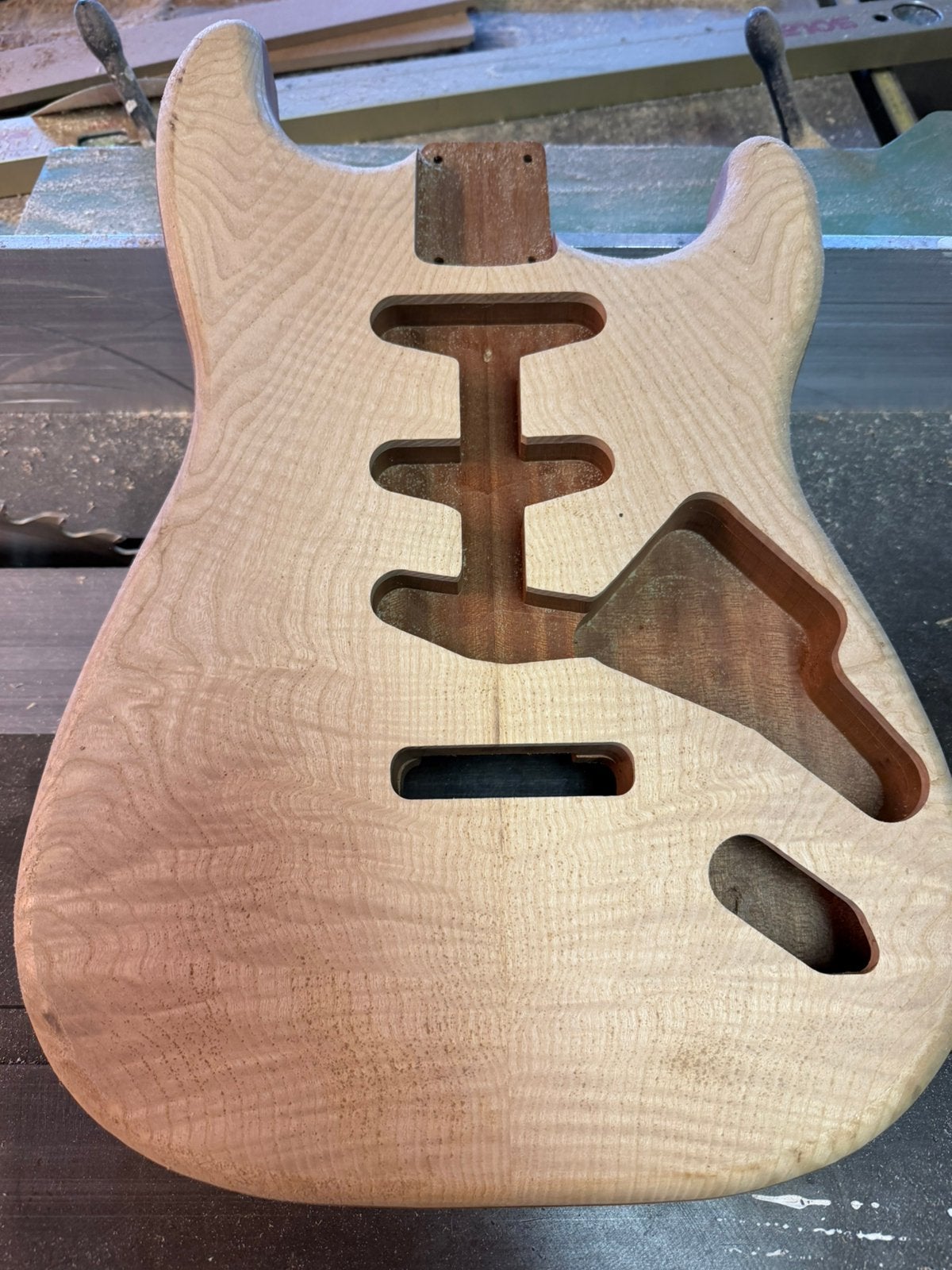 Stratocaster flamed ash, Ophalen of Verzenden, Nieuw, Elektrische gitaar