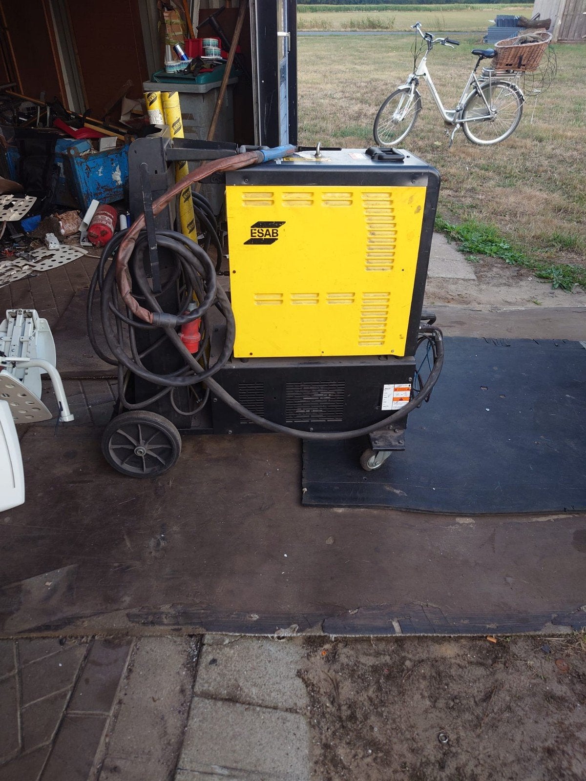 Esab  heliarc 283i  ad dc, Ophalen, Gebruikt, 250 ampère of meer, Tig