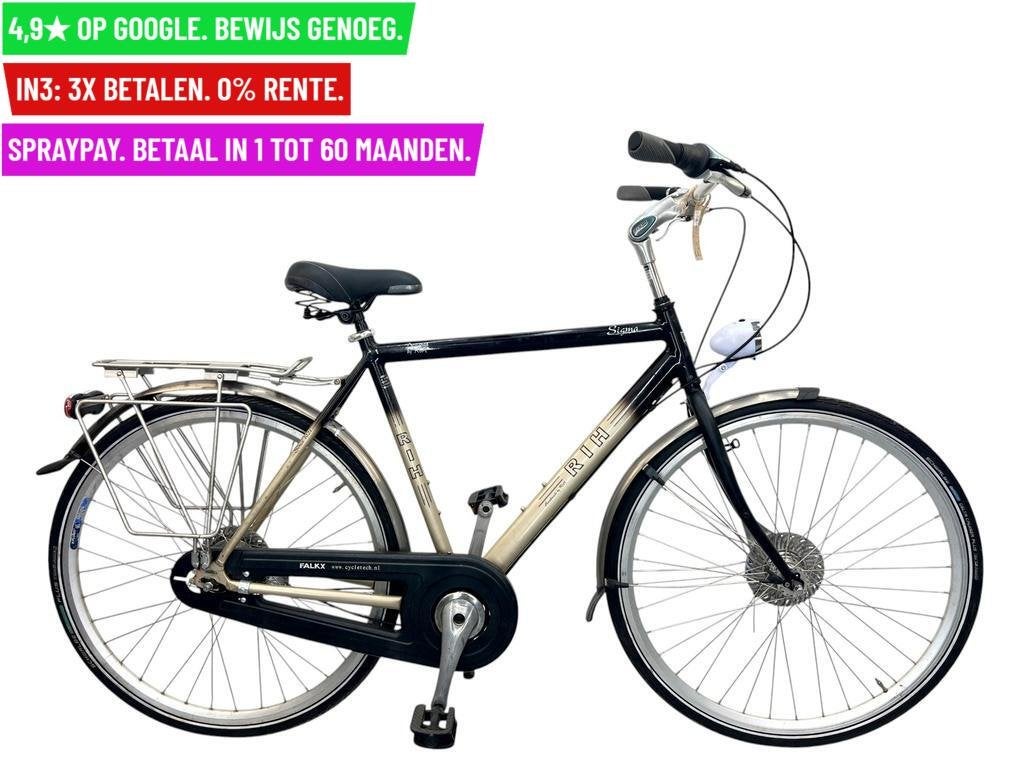 Herenfiets RIH Sigma 28"/57cm/8ver - Garantie/Levering, Overige merken, 9713 Bv Groningen, Gebruikt, RIH